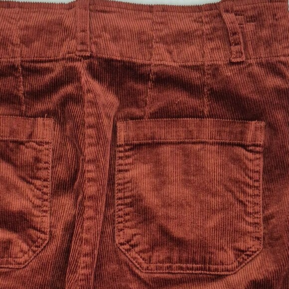 Matty M Womens Wide Leg Corduroy Pant, Brick, Size Small - NWoT - Picture 7 of 11